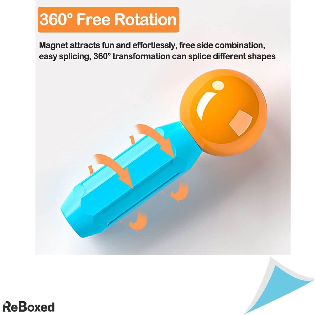 Guijiyi Set Blocuri Magnetice Pentru Copii 68 piese
