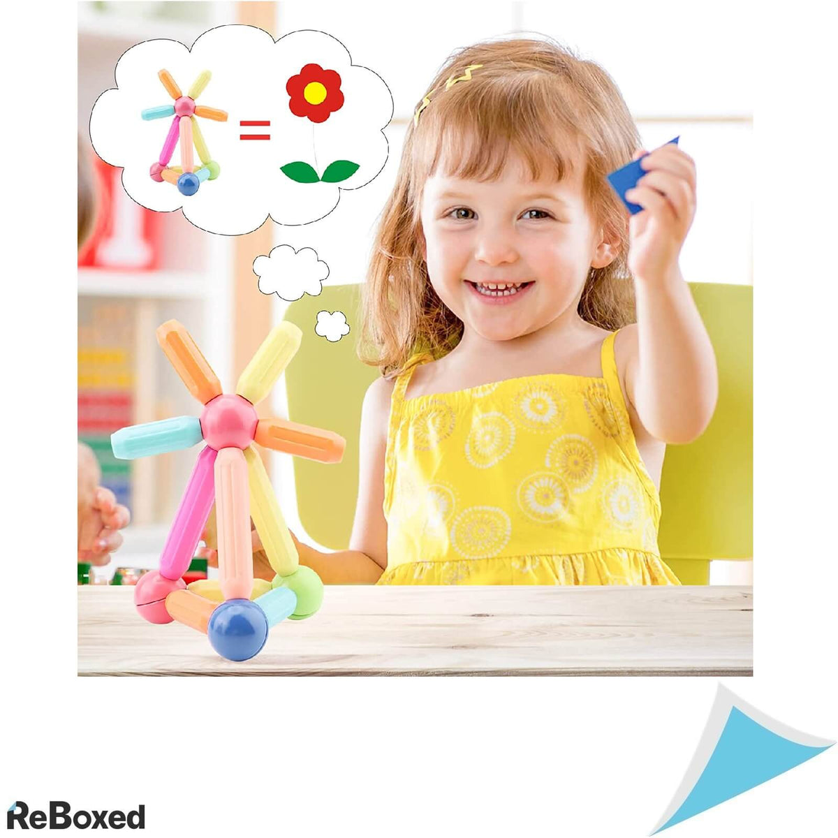 Guijiyi Set Blocuri Magnetice Pentru Copii 68 piese