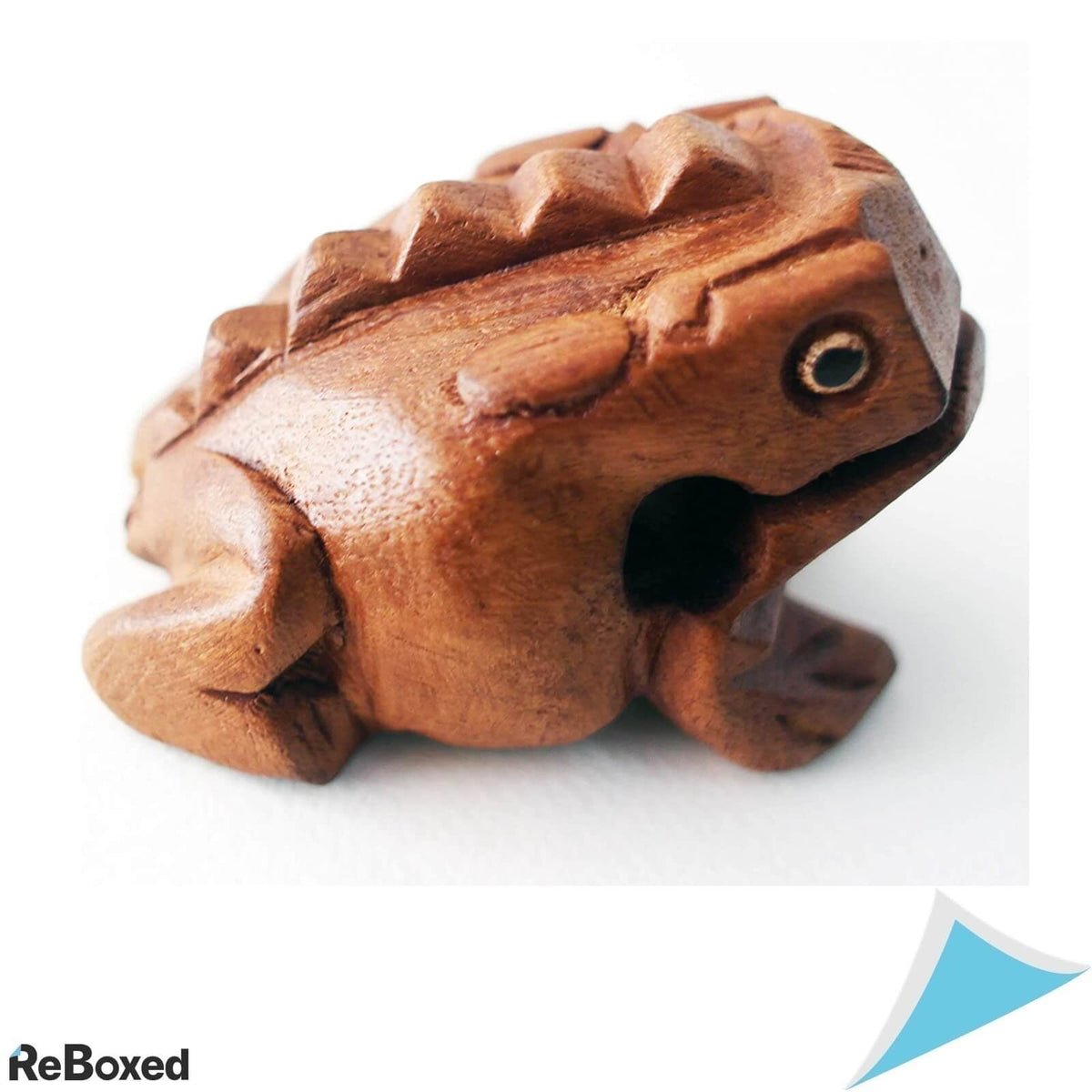 Guiro Set 3 Instrumente de Percutie Lemn Sunet Broasca