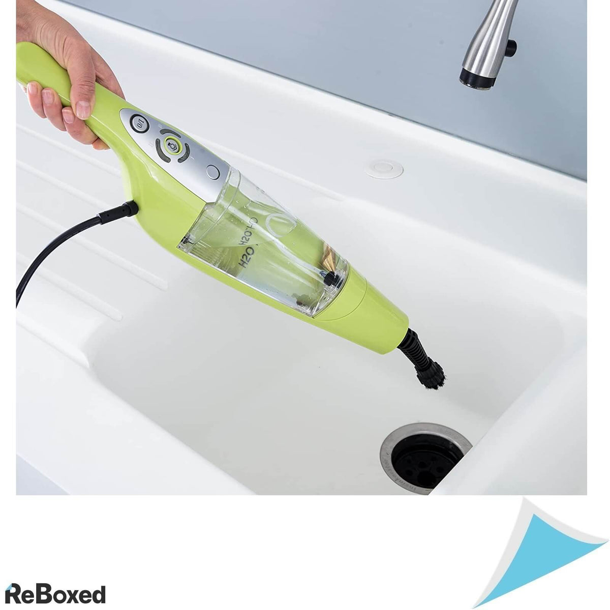 H2O HD Aparat de Curatat Mop cu Abur Elimina 99.9% Bacterii