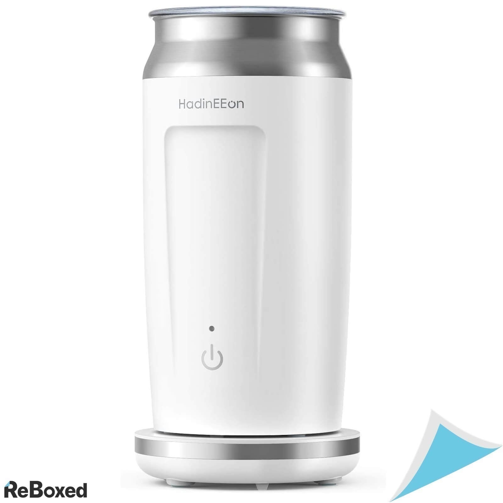 HadinEEon Aparat de Spumare Lapte din Otel Inoxidabil 240ml Alb