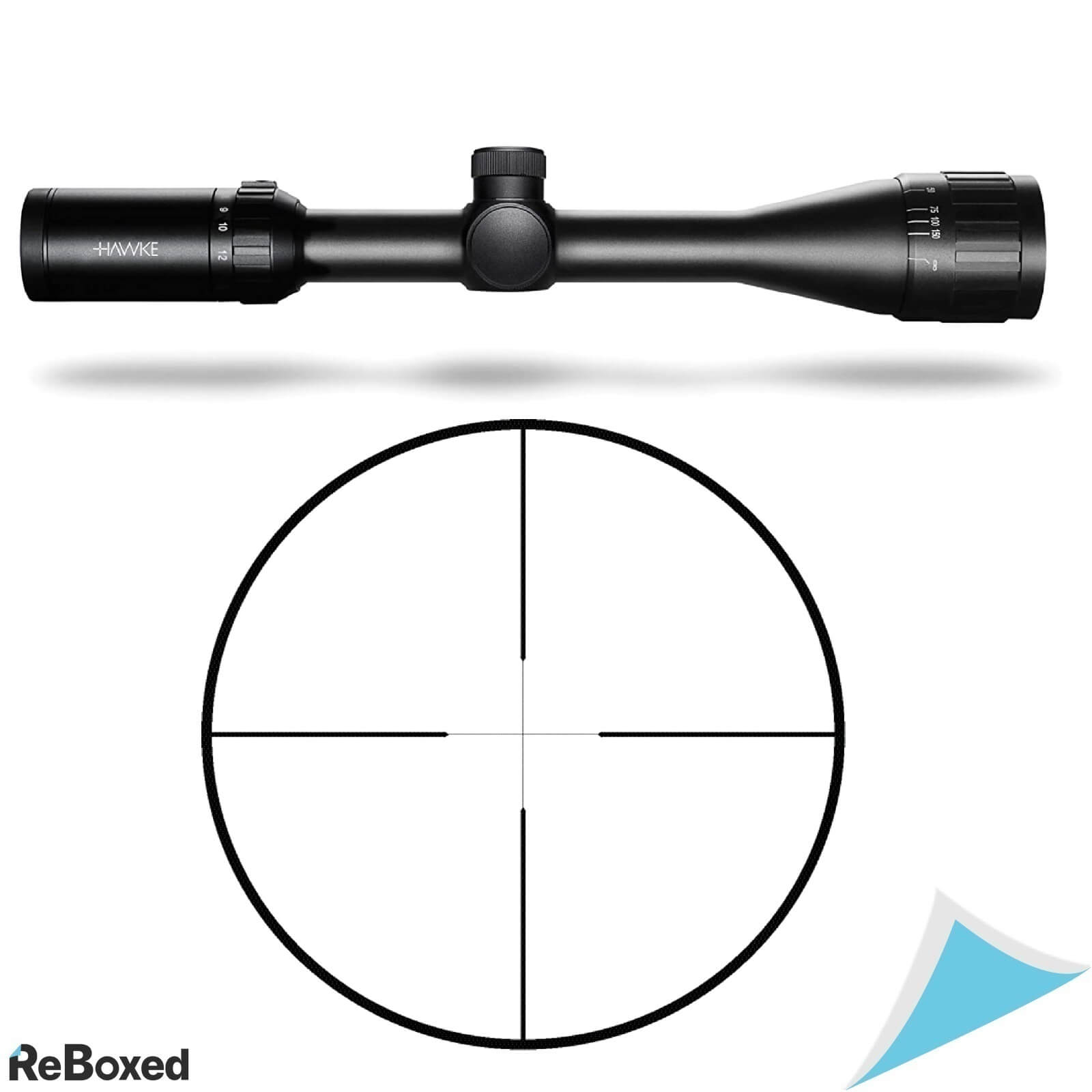 Hawke Vantage Riflescope 4 AO 12x40 Luneta Mil-Dot