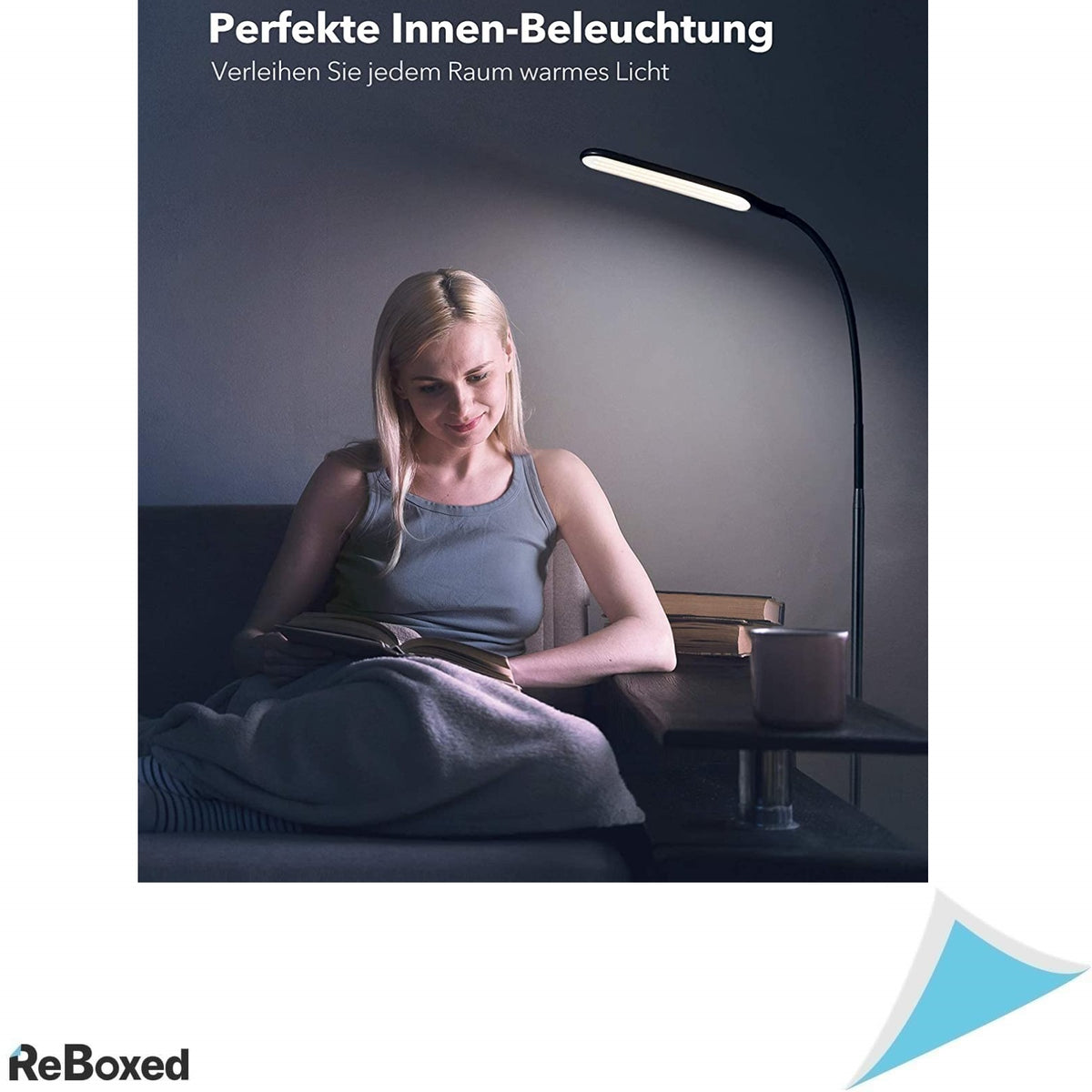 Herilios Lampa LED de Podea Reglabila 360 grade Dimabila 3-6000K