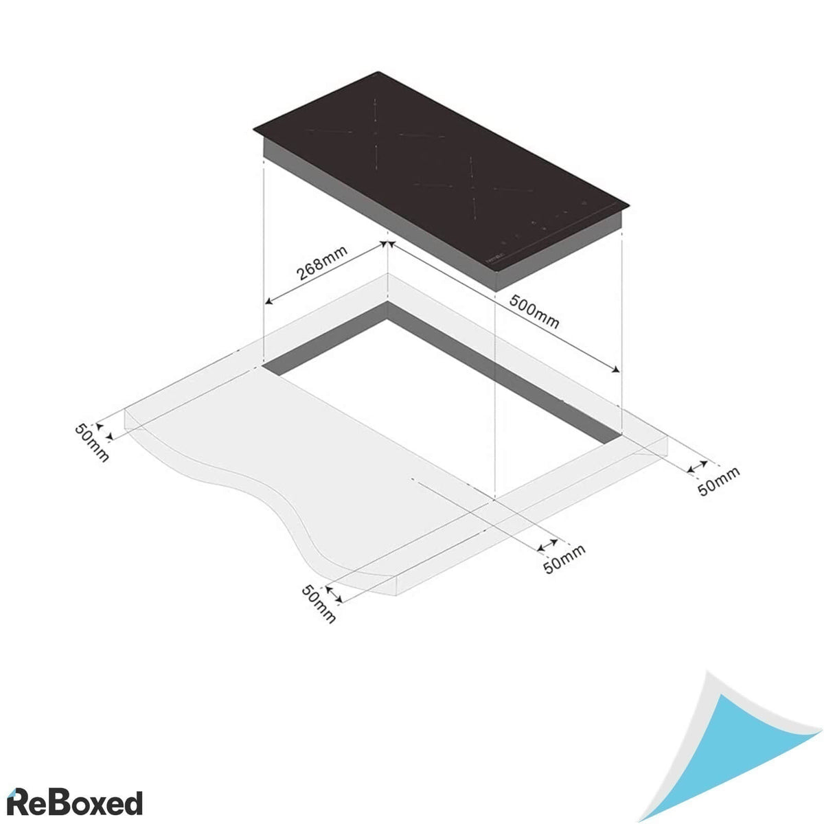 Hermitlux Domino Plita Electrica Vitroceramica 29cm