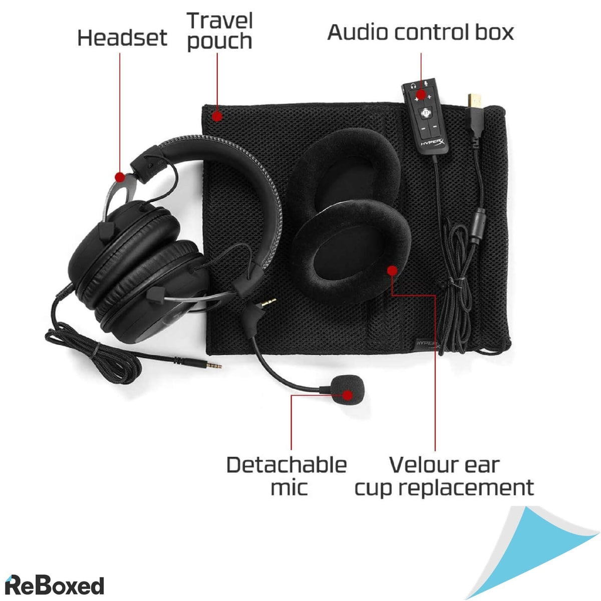 HyperX Cloud II 7.1 Virtual Surround Casca Gaming USB Gun Metal