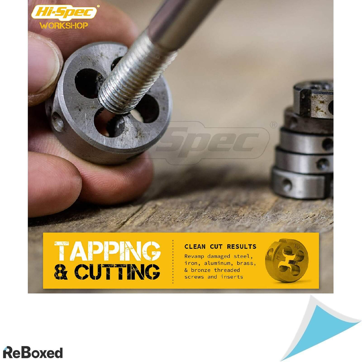 Hi-Spec Trusa 20 Piese pentru Suruburi si Piulite Metrice