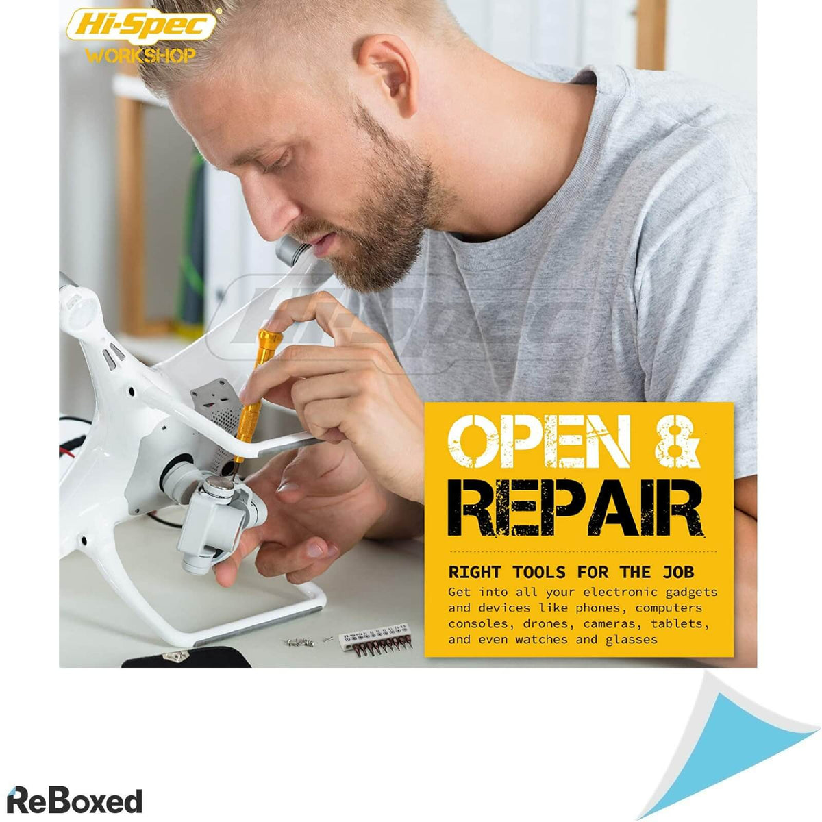 Hi-Spec Trusa 39 Scule Kit Reparatii Fine si Electrice