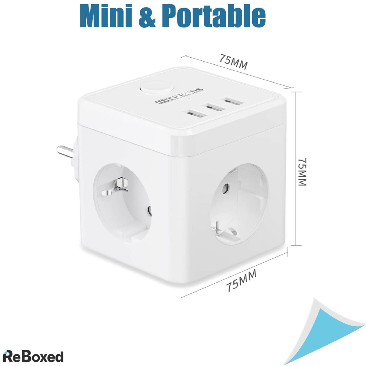 Hitrends Power Cube 6-1 Priza Multipla si USB cu 3.1A fiecare