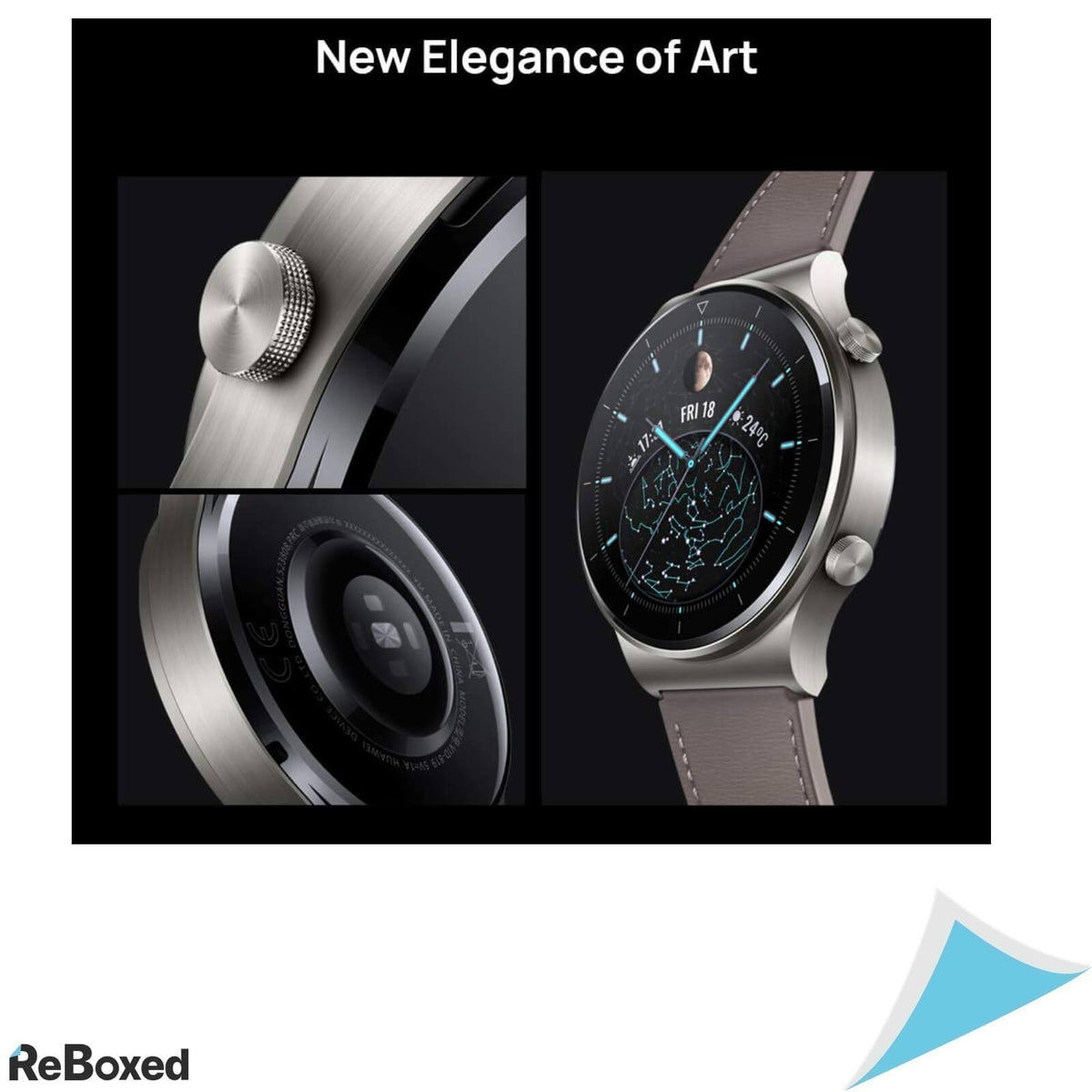 Huawei Ceas GT2 PRO Smartwatch GPS Glonass SpO2 Nebula Gray