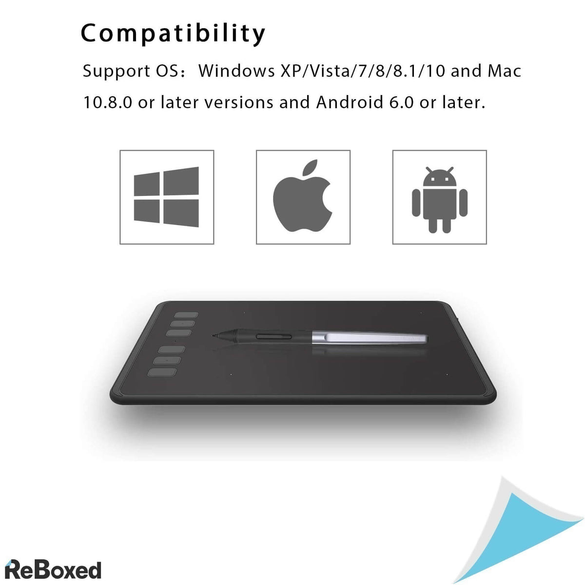 HUION Inspiroy H640P Tableta Grafica 8192 Niveluri PW01