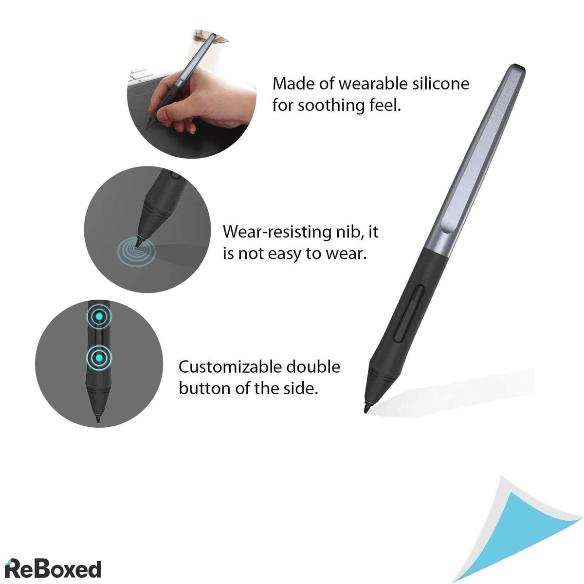 HUION Inspiroy H640P Tableta Grafica 8192 Niveluri PW01