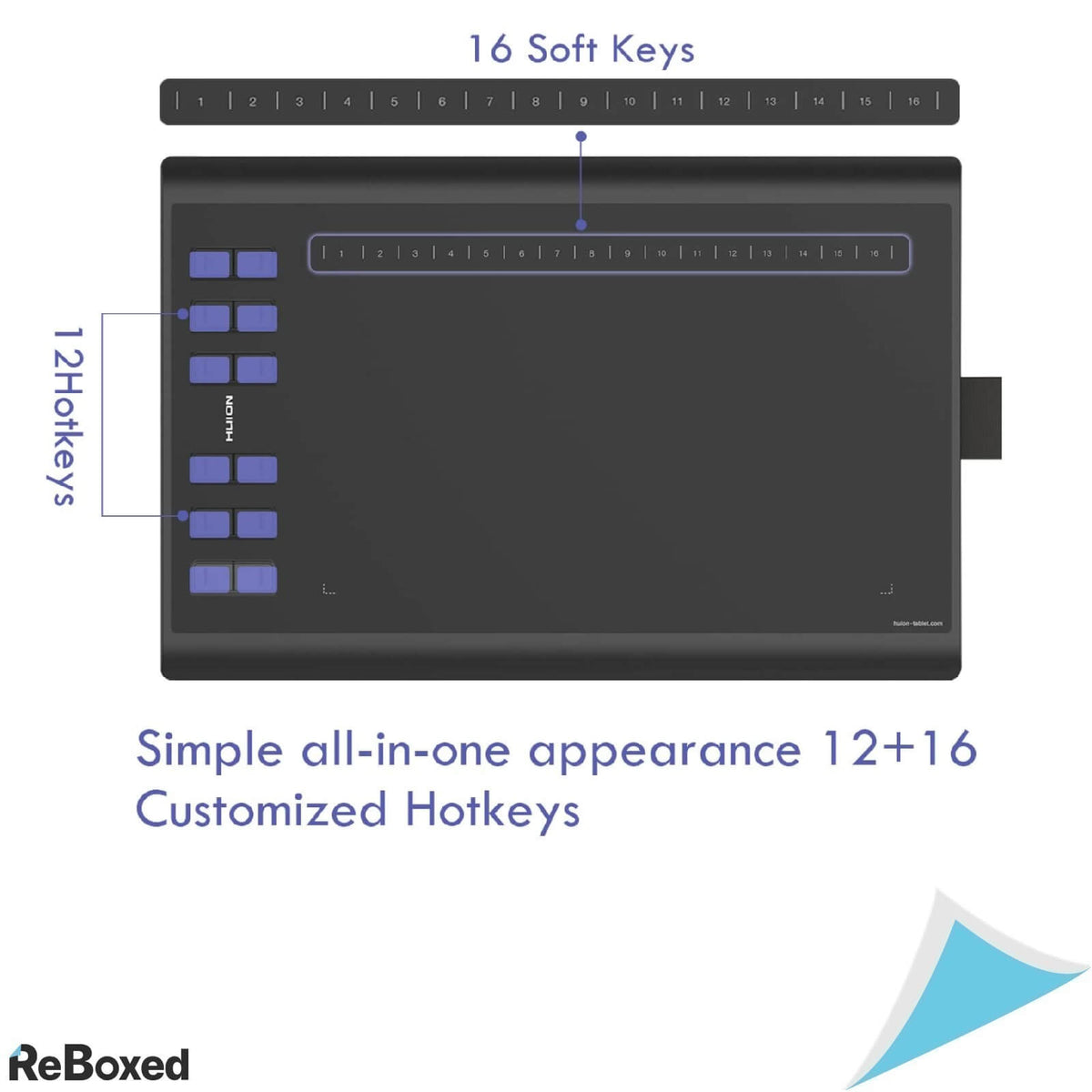HUION Inspiroy H1060P Tableta Grafica Presiune 8192 5080LPI