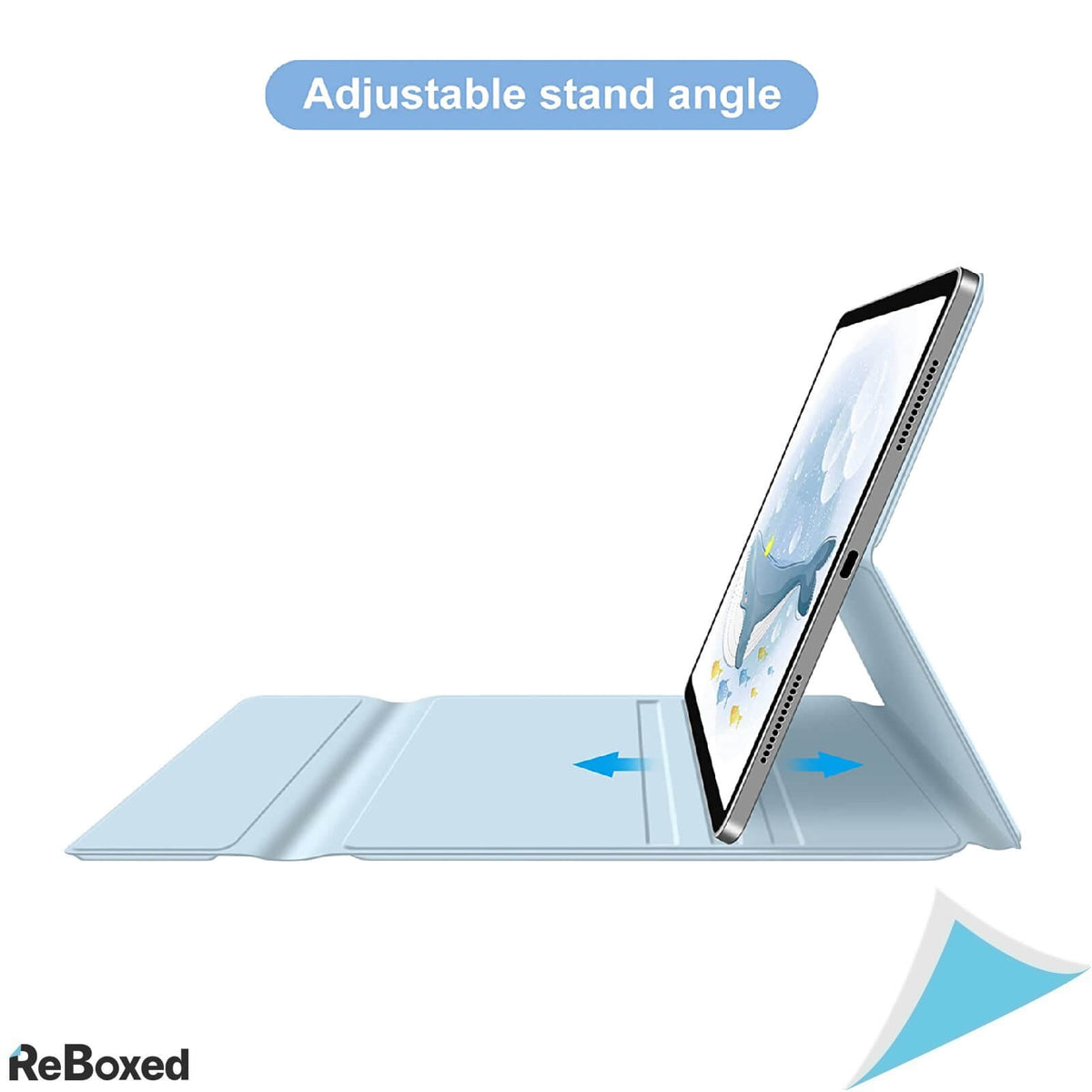 Husa Magnetica cu Tastatura Detasabila pentru Apple iPad Pro 11 Blue