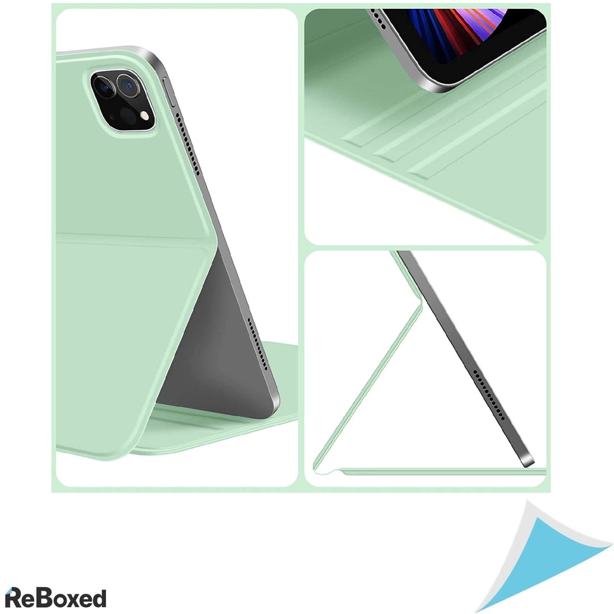 Husa Magnetica cu Tastatura Detasabila pentru Apple iPad Pro 11 Verde