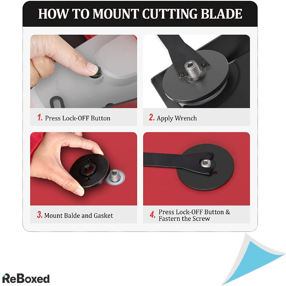 hzexun Polizor Unghiular Beton Granit 4300rpm adancime 110mm