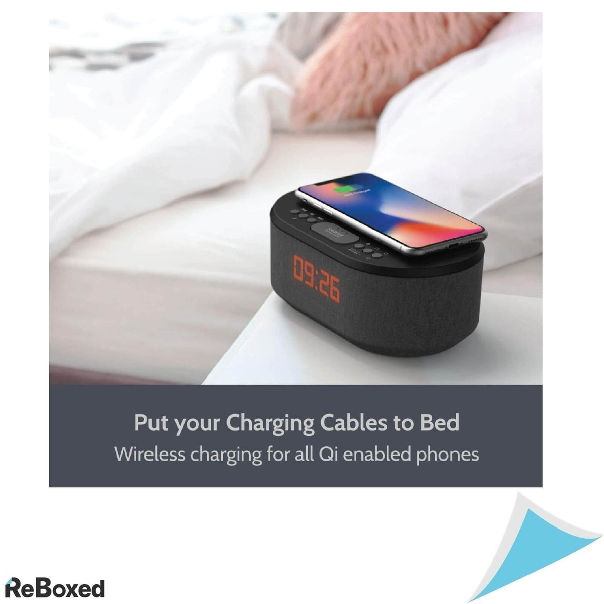 i-Box Dawn Radio Ceas Digital Bluetooth si Incarcare QI