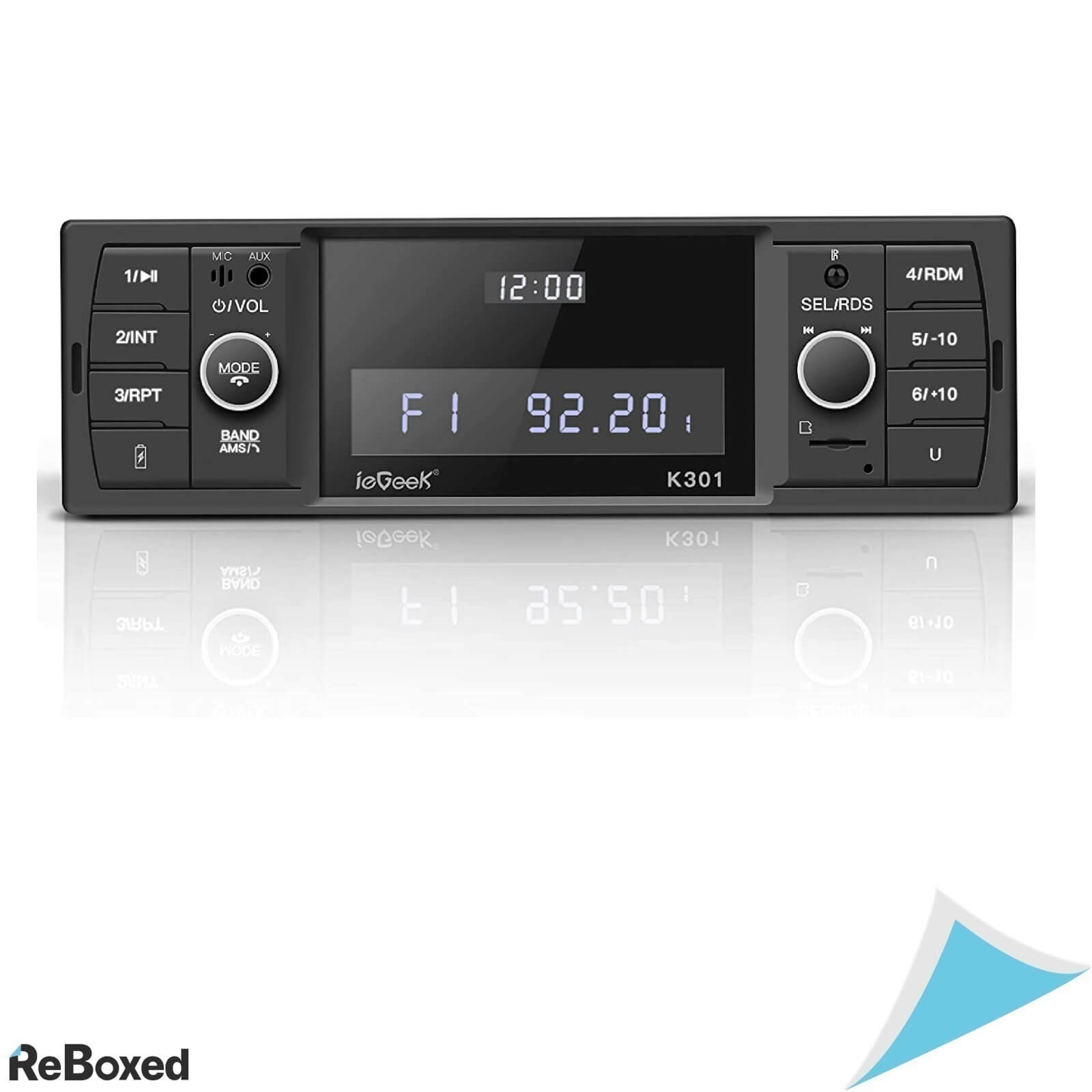 IeGeek K301 Radio Auto RDS MP3 FM SD USB Bluetooth si Telecomanda