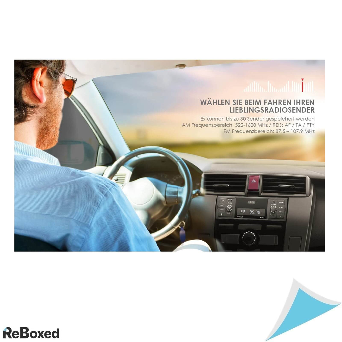 IeGeek K301 Radio Auto RDS MP3 FM SD USB Bluetooth si Telecomanda