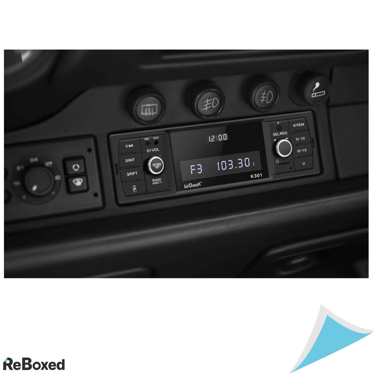 IeGeek K301 Radio Auto RDS MP3 FM SD USB Bluetooth si Telecomanda