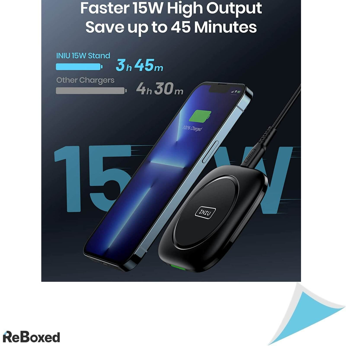 Iniu Pad Incarcarcare Wireless 15W Certificat Qi