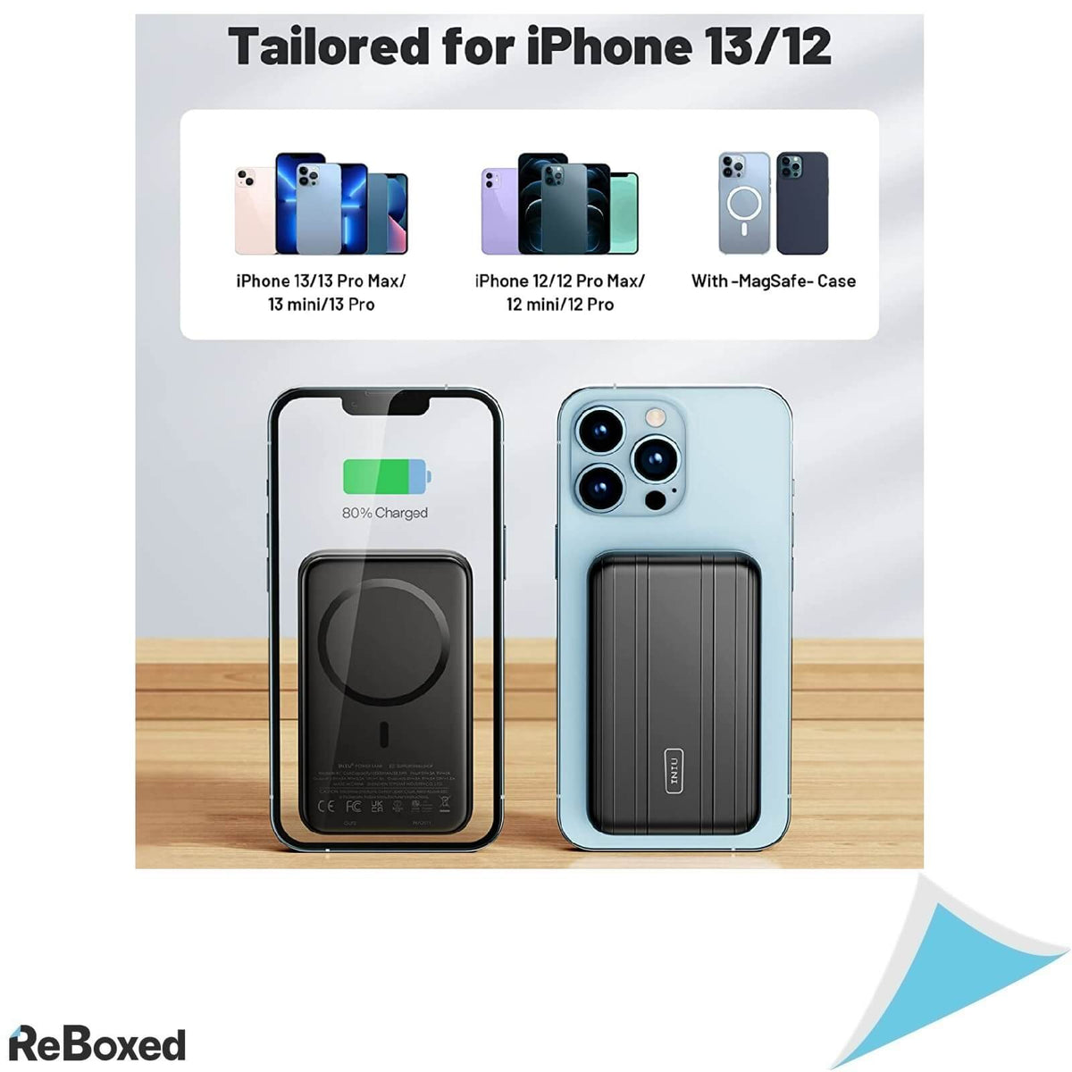 Iniu Acumulator Extern Magnetic 20W PD QC 3.0 10000mhA iPhone