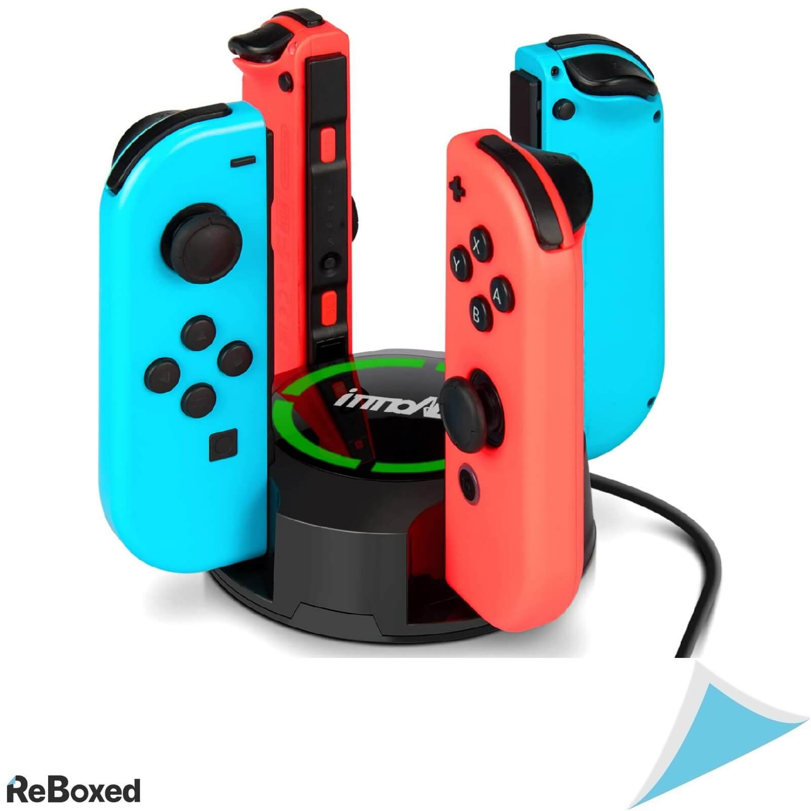 innoAura 4in1 Stand Incarcare Nintendo Switch OLED USB