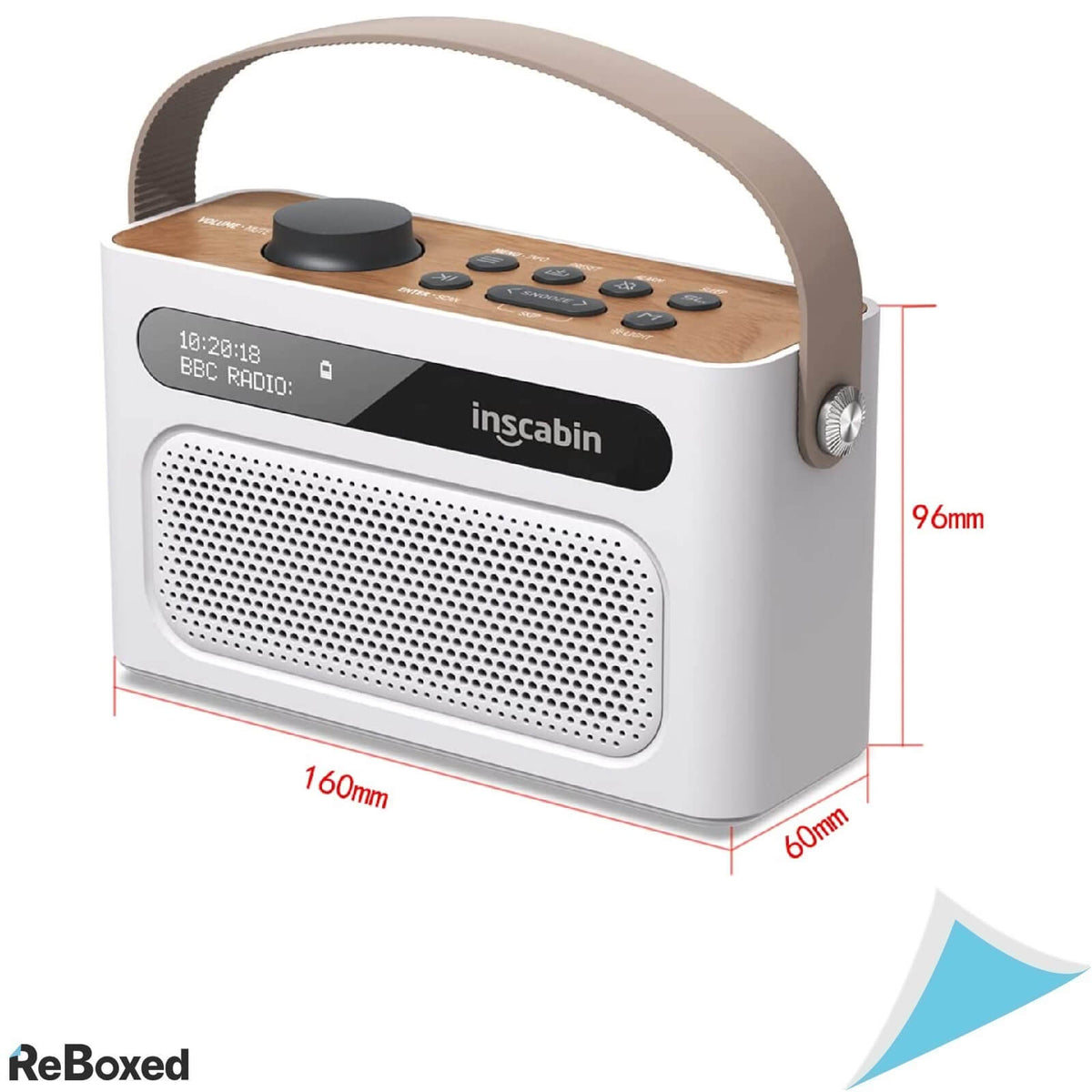 Inscabin M60 Radio Digital DAB+ FM Bluetooth Ceas Acumulator