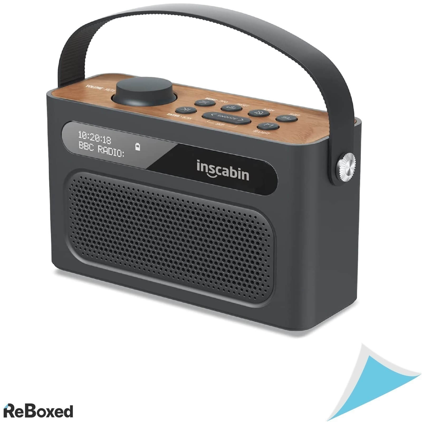 Inscabin M60 Radio Digital DAB+ FM Portabil Ceas Acumulator