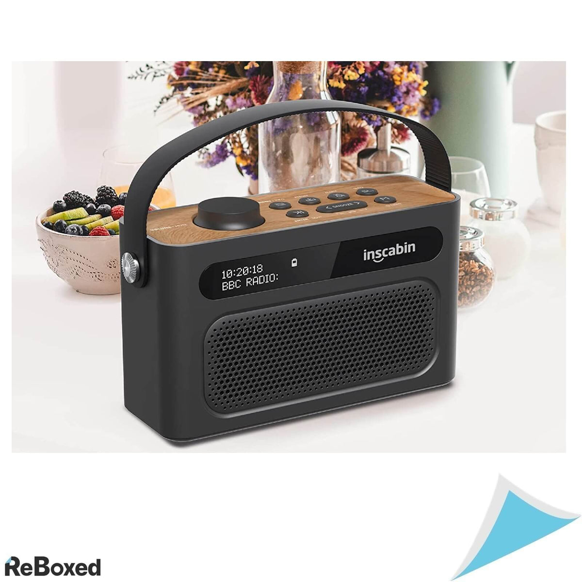 Inscabin M60 Radio Digital DAB+ FM Portabil Ceas Acumulator