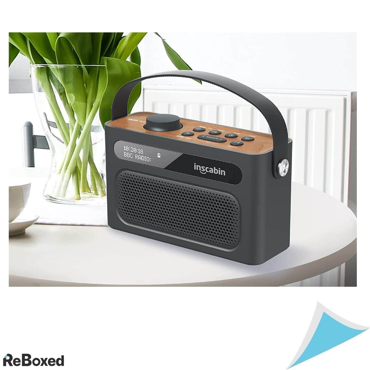 Inscabin M60 Radio Digital DAB+ FM Portabil Ceas Acumulator