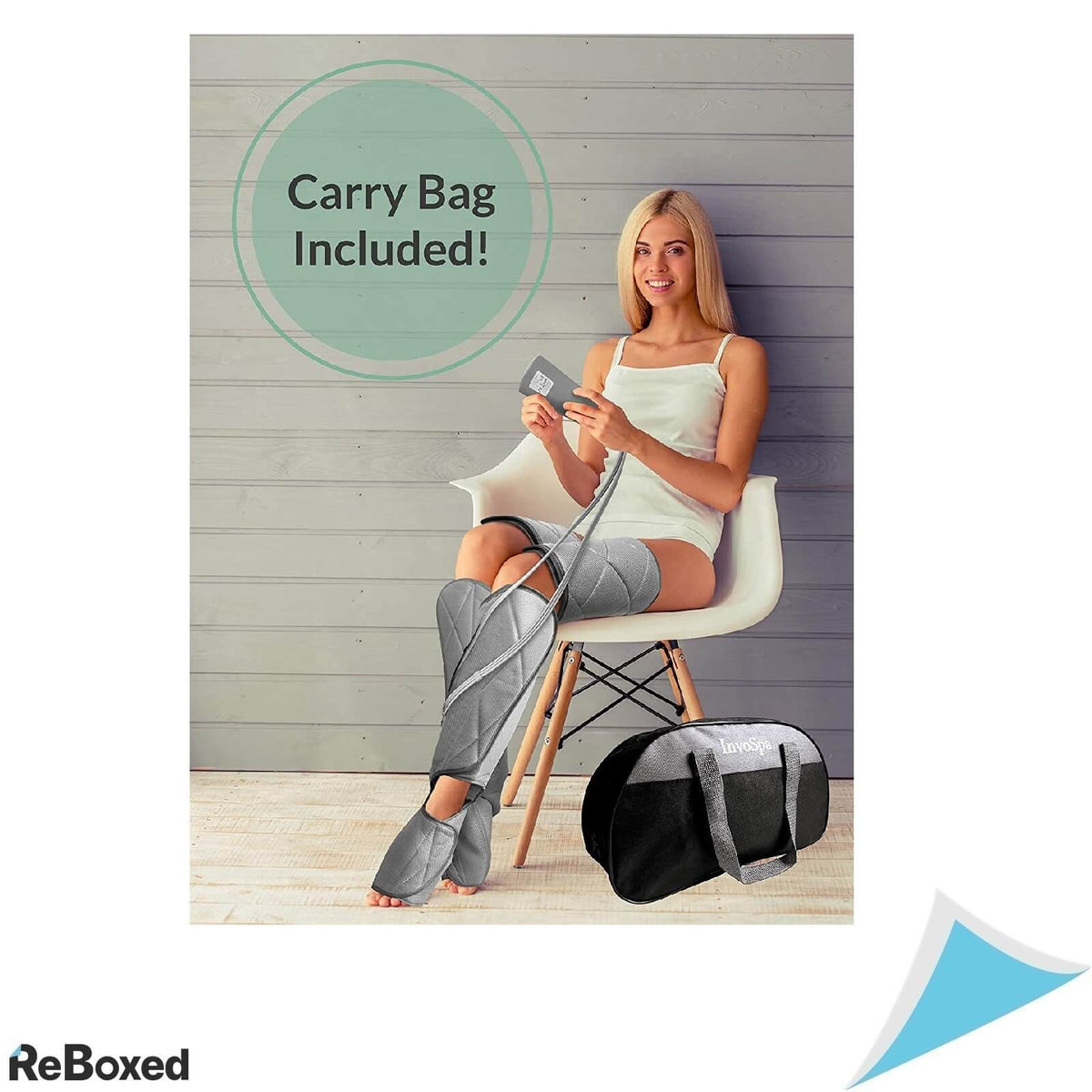 InvoSpa Aparat de Masaj Picioare si Gambe Compresie Aer