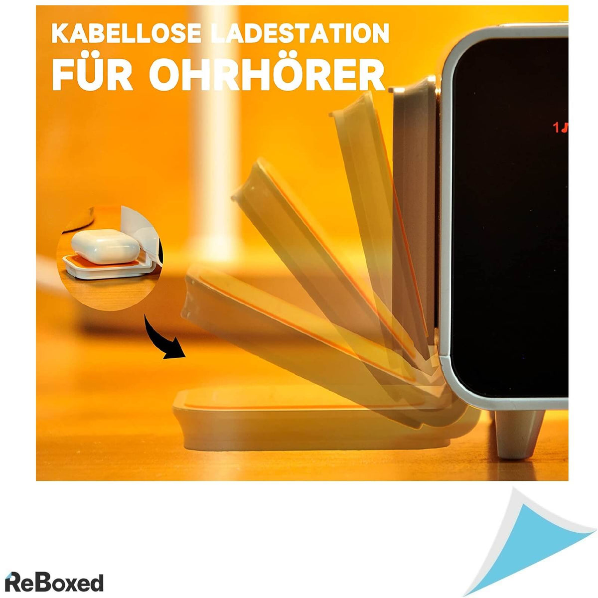 iToma CKS209 Ceas Digital Incarcare Wireless 15W Radio FM Alarma