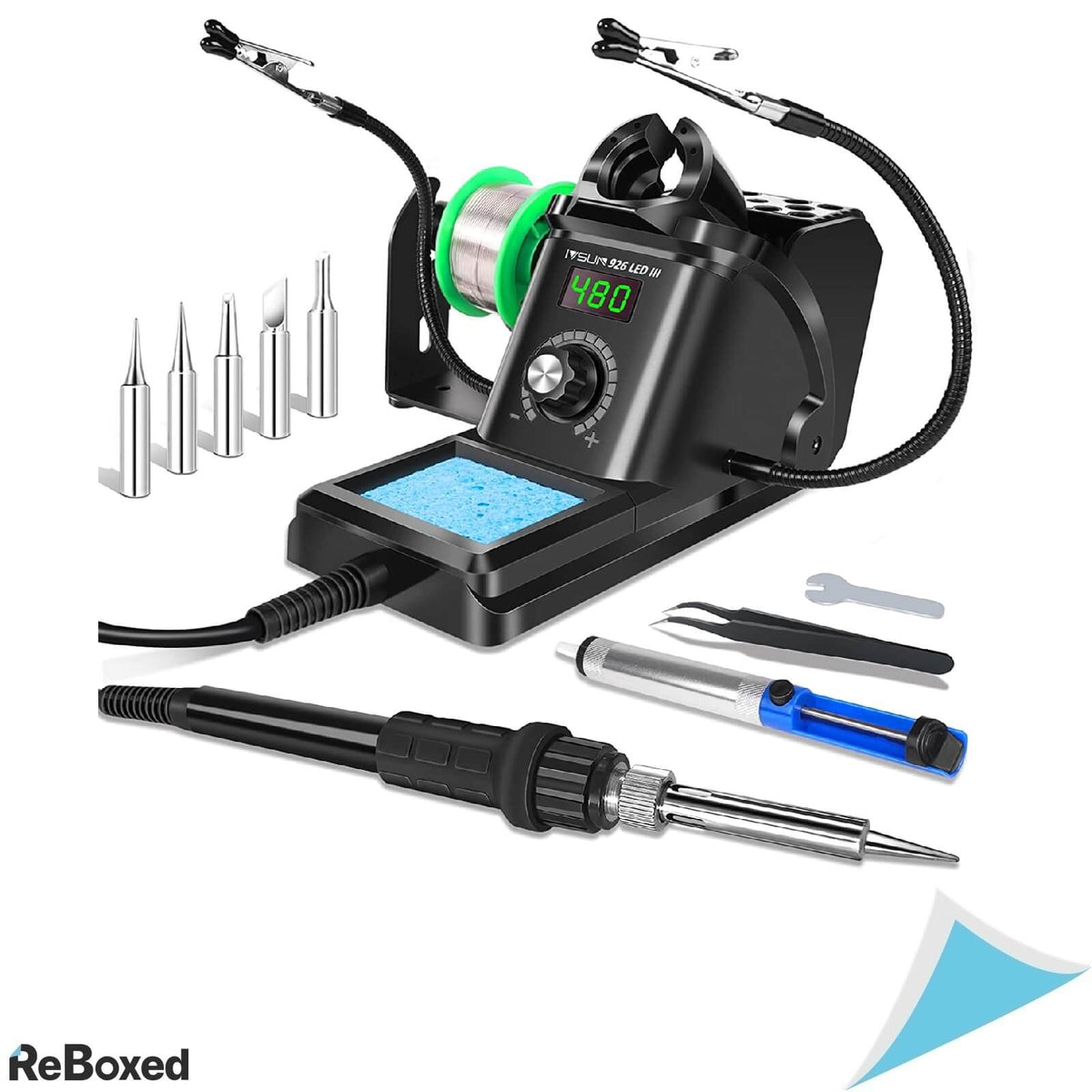 Statie de Lipit 60W 90-480 grade 5 Varfuri Cositor Accesorii