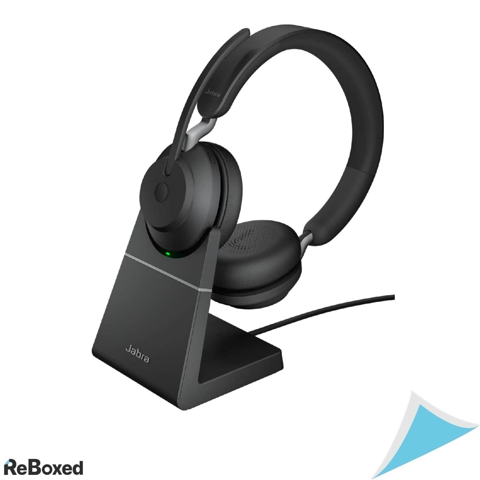 Jabra Evolve2 65 Casti Bluetooth cu Microfon Stand de Incarcare