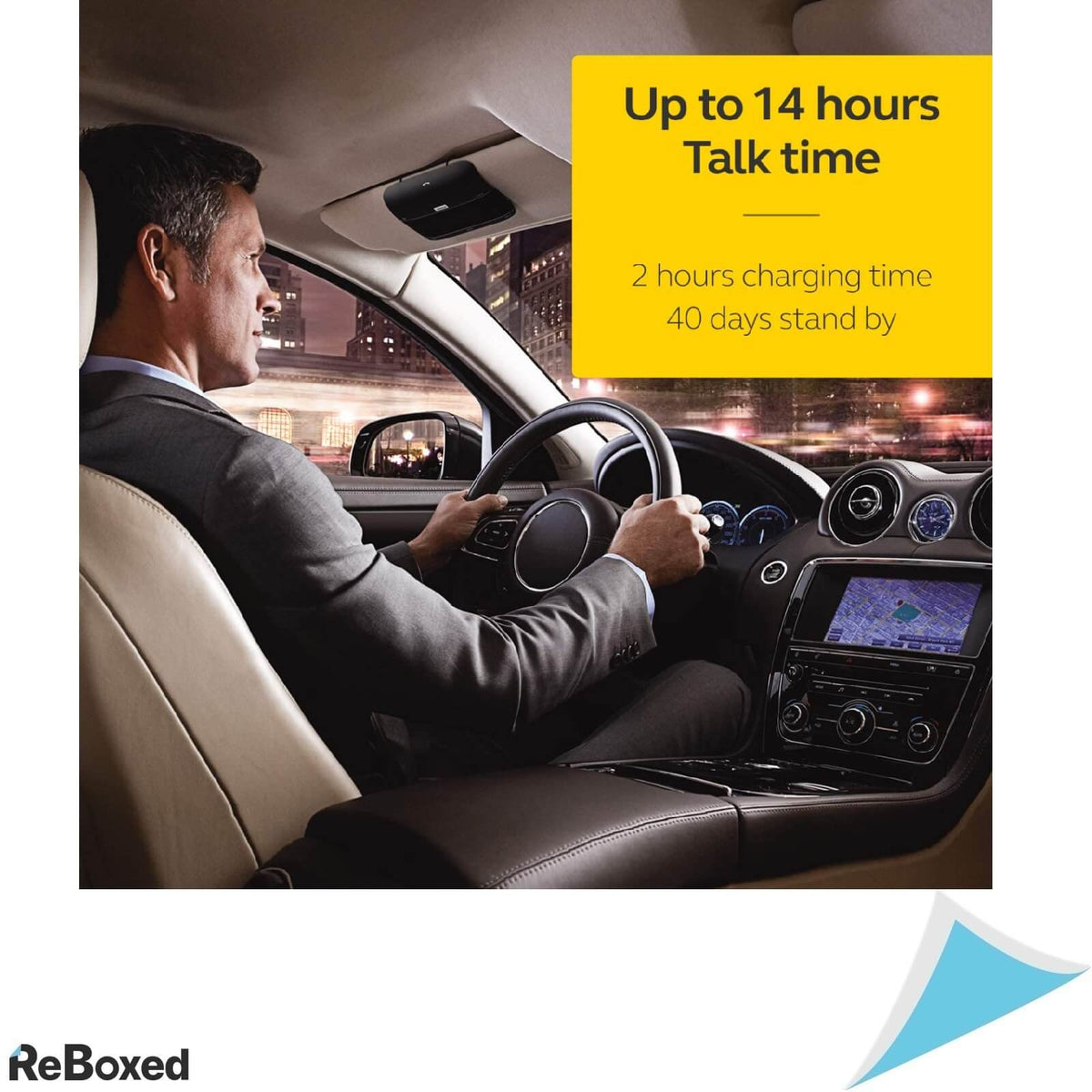 Jabra Freeway Bluetooth Car Kit Parasolar FM