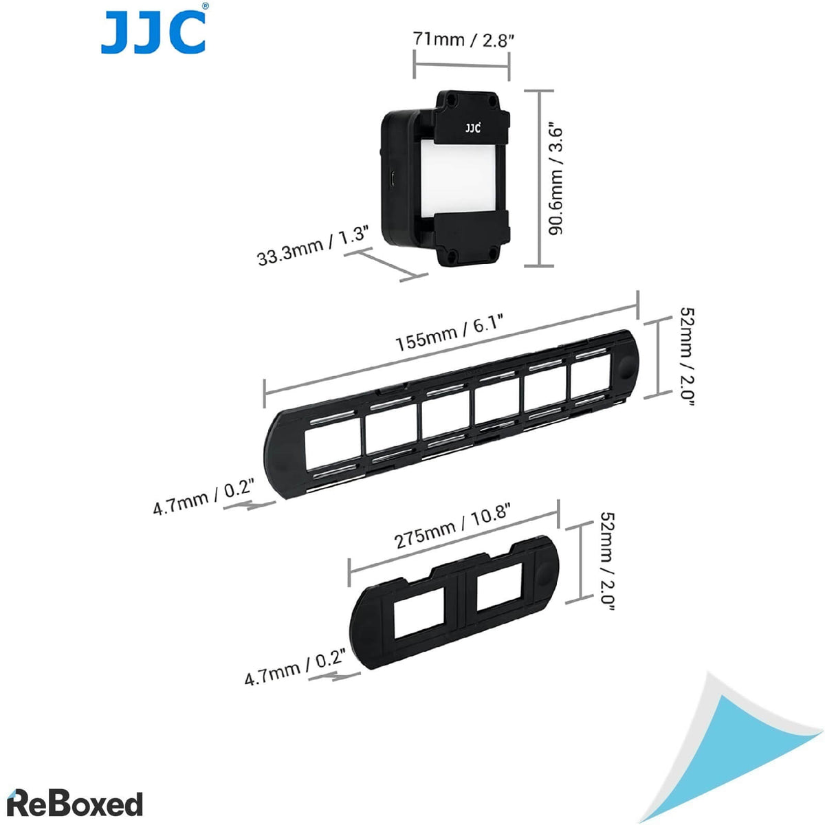 JJC Suport cu Iluminare 6500K pentru Fotografie Negative 35mm