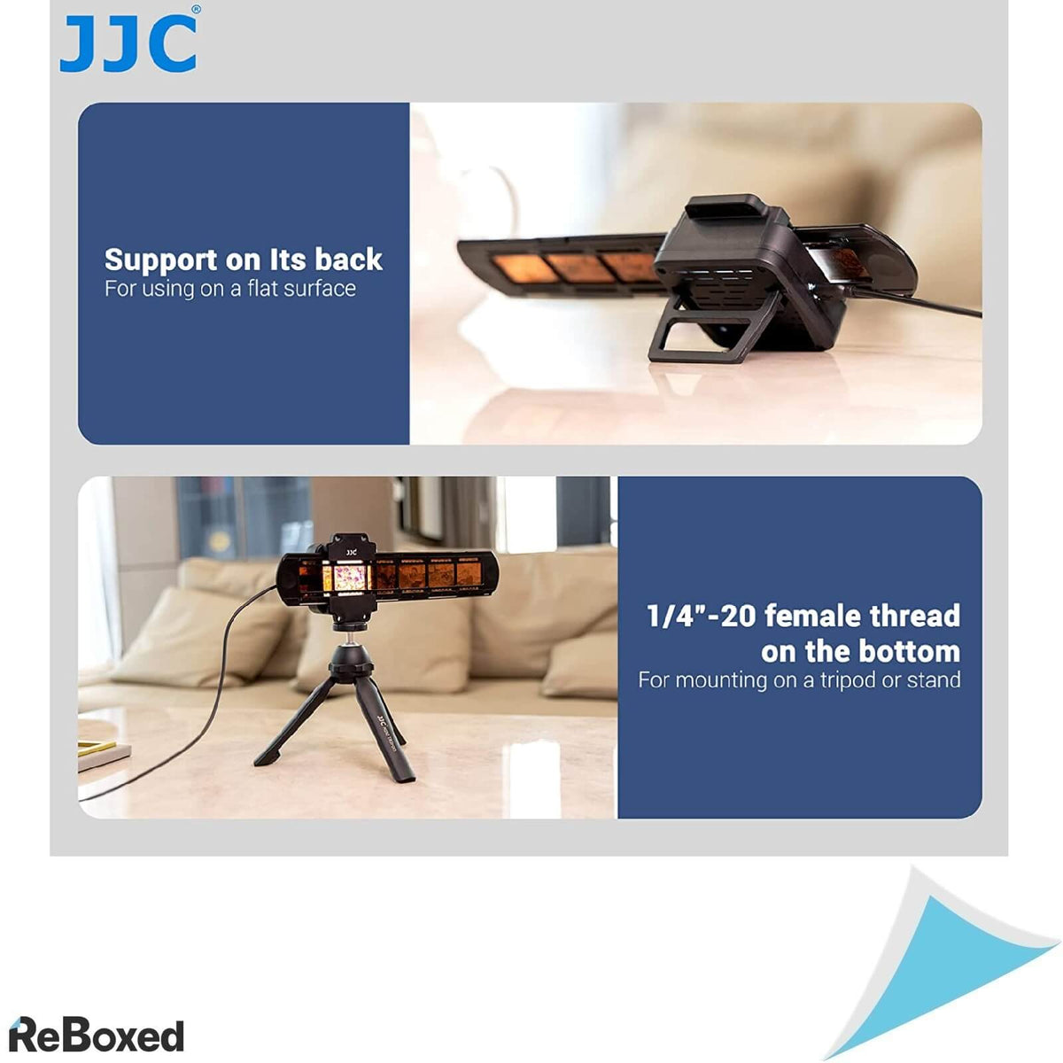 JJC Suport cu Iluminare 6500K pentru Fotografie Negative 35mm