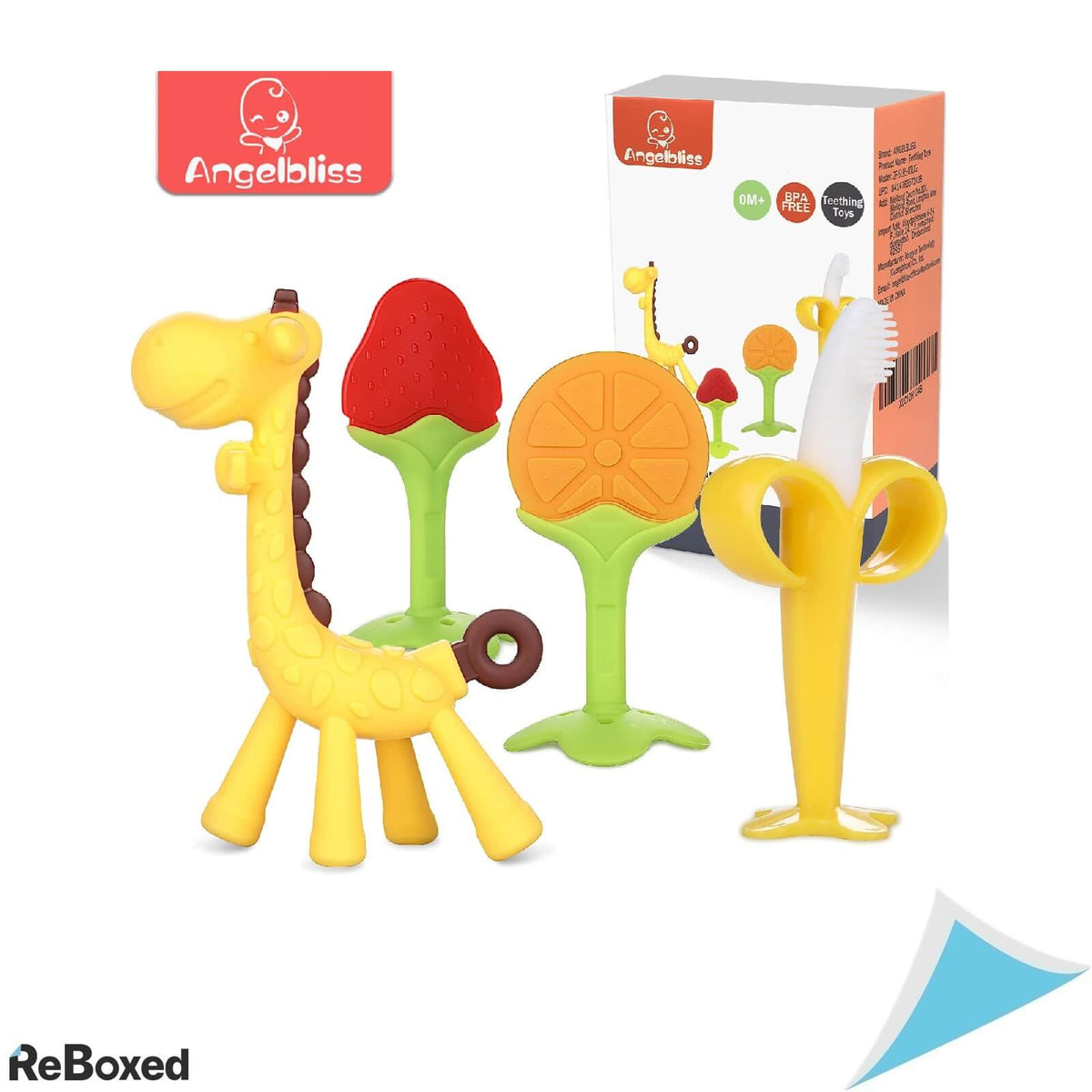 AgelBliss Set Jucarii fara BPA pentru Dentitia Bebelusului