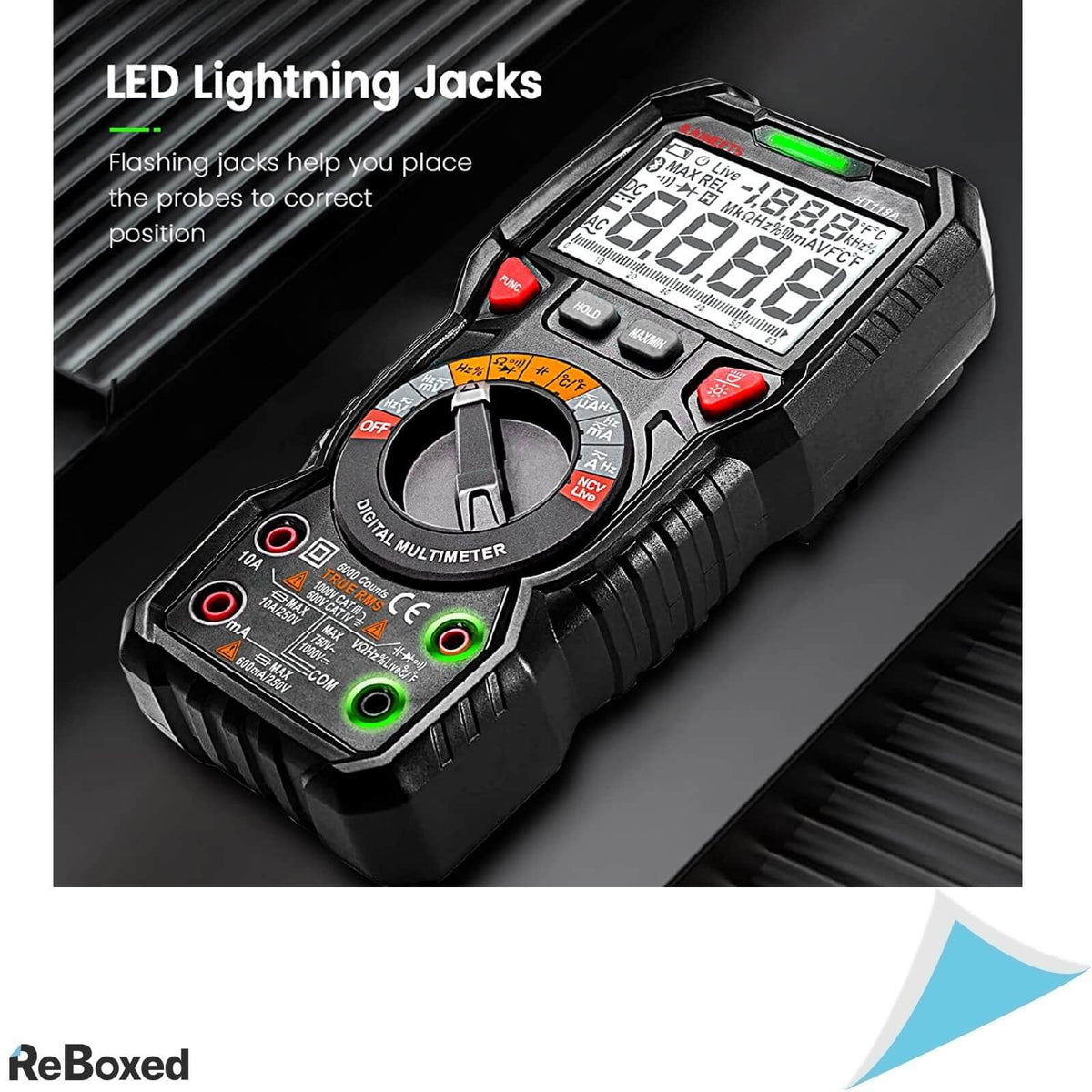 TRMS6000 Multimetru HT118A Digital Auto-Range si Scalare