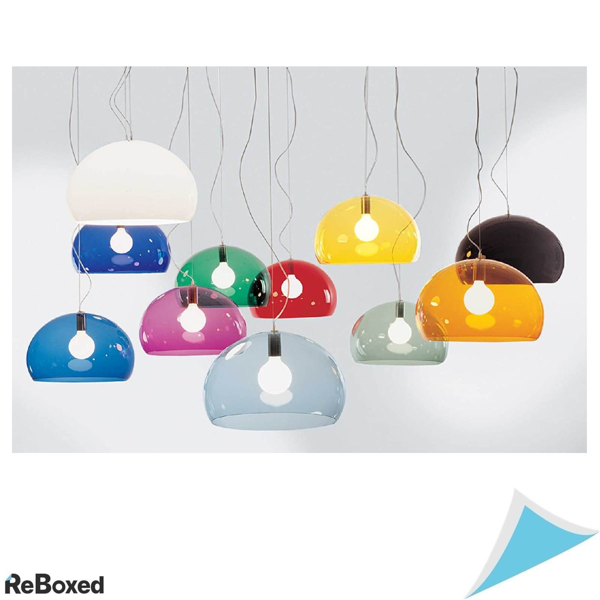 Kartell 9030K9 Suspensie LED Design Ferruccio Laviani E27 15W