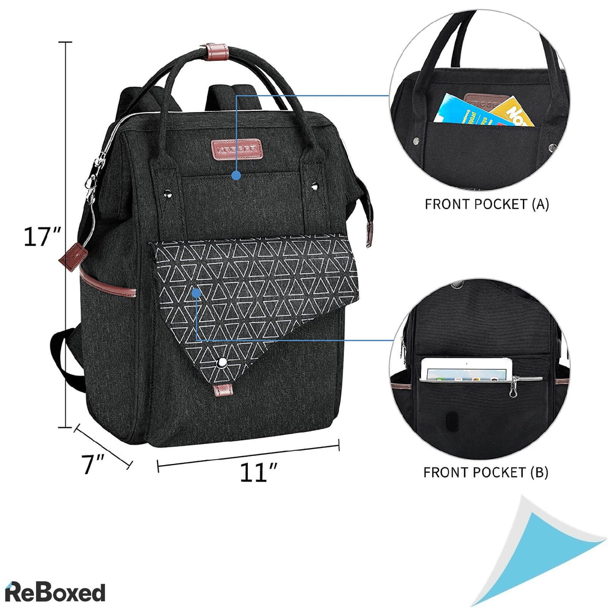 Kroser Rucsac Multifunctional Waterproof cu Port de Incarcare USB