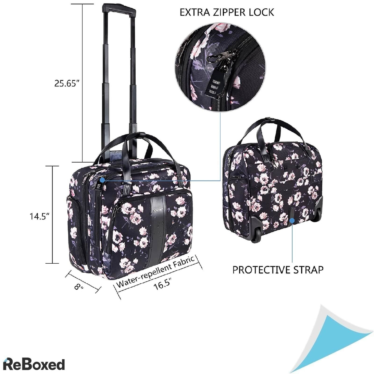 Kroser Troler Business Laptop 15.6 inch cu Buzunare RFID