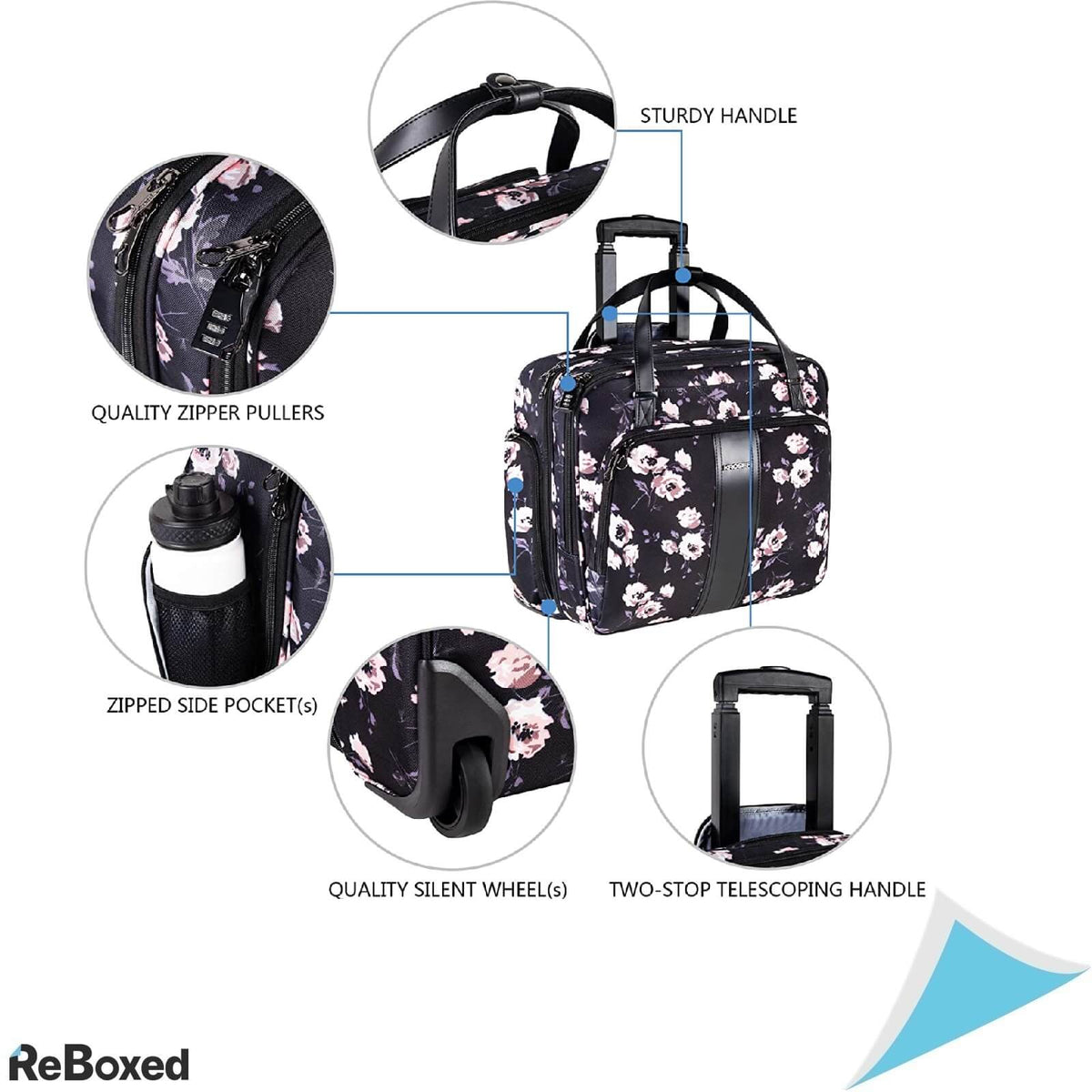 Kroser Troler Business Laptop 15.6 inch cu Buzunare RFID