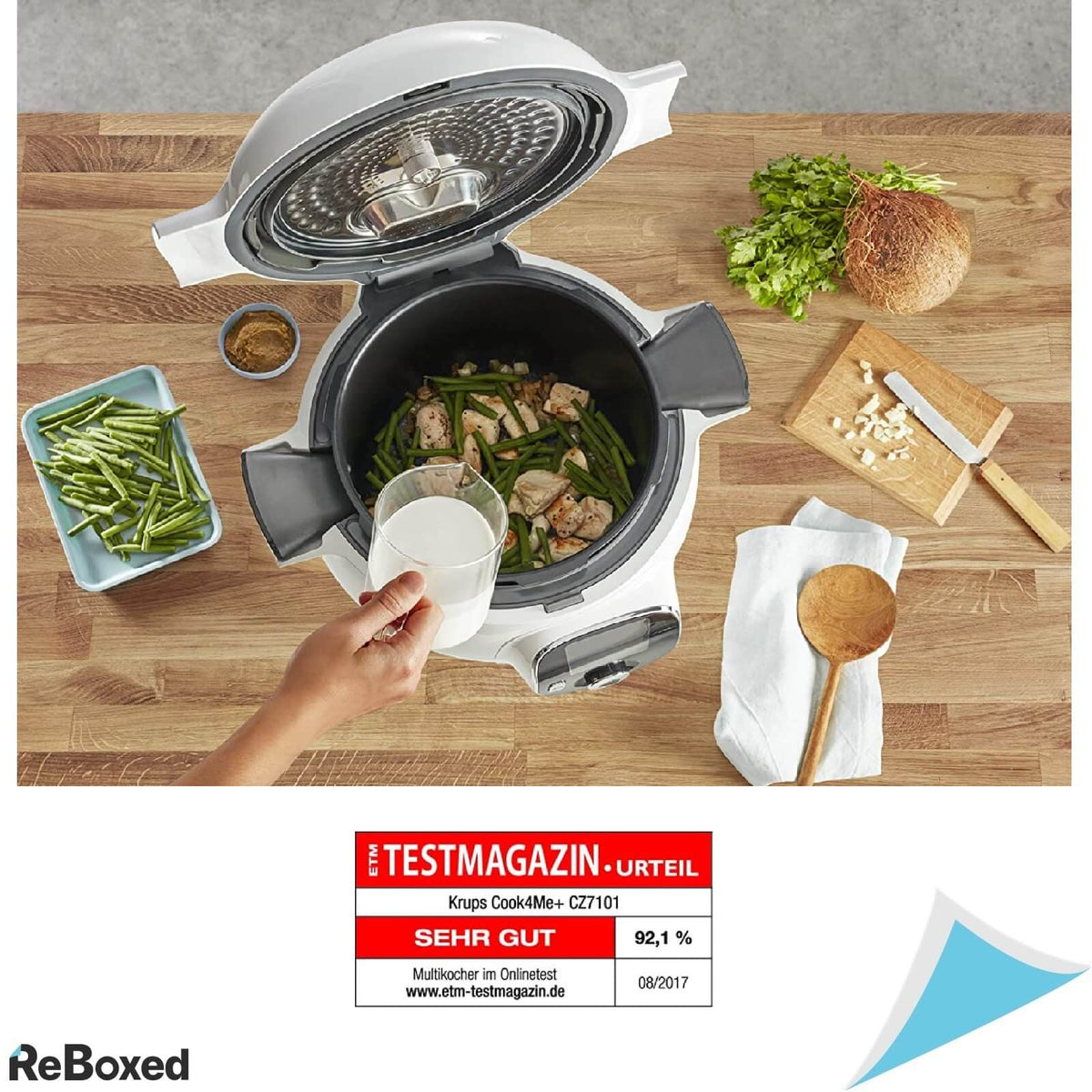 Krups Cook4Me+ CZ7101 Multicooker Smart 1600W Automat