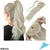 LaaVoo Coada Extensie de Par Natural Clema 35cm Blond