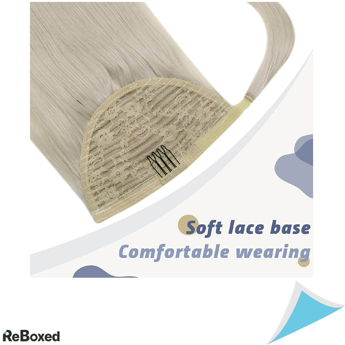 LaaVoo Coada Extensie de Par Natural Clema 35cm Blond