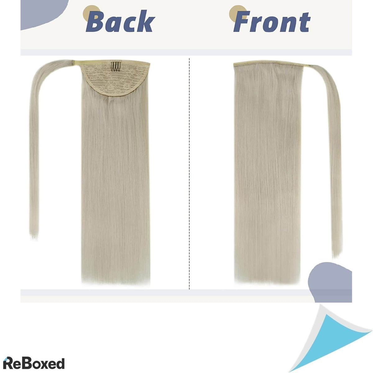 LaaVoo Coada Extensie de Par Natural Clema 35cm Blond