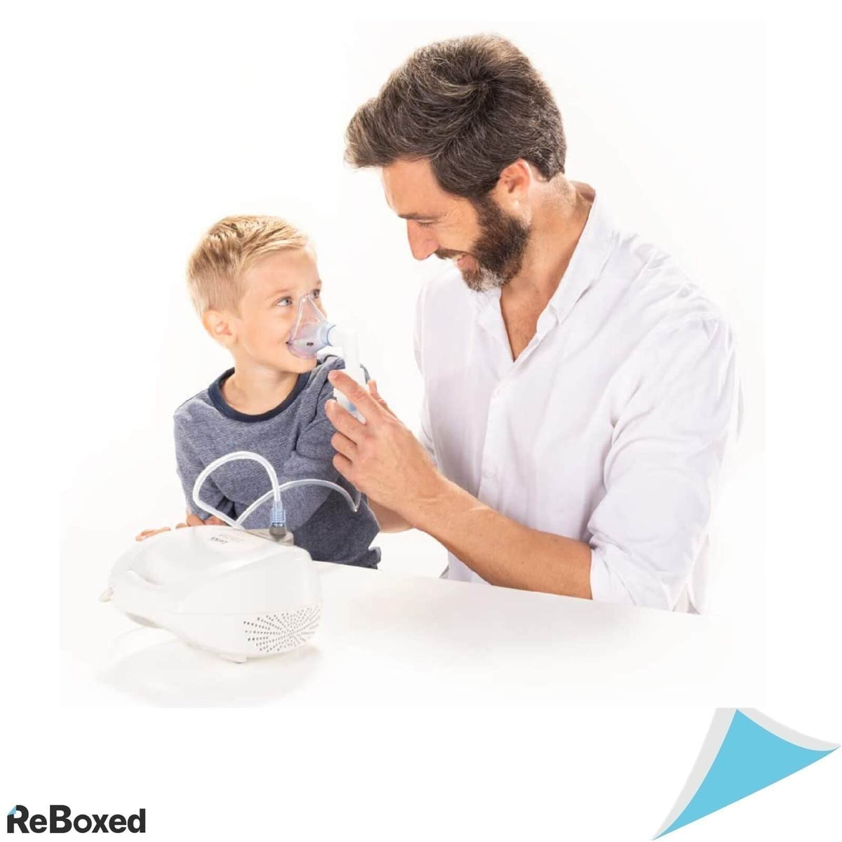 Laica NE2003 Nebulizator Aparat Aerosoli cu Piston 12ml Alb