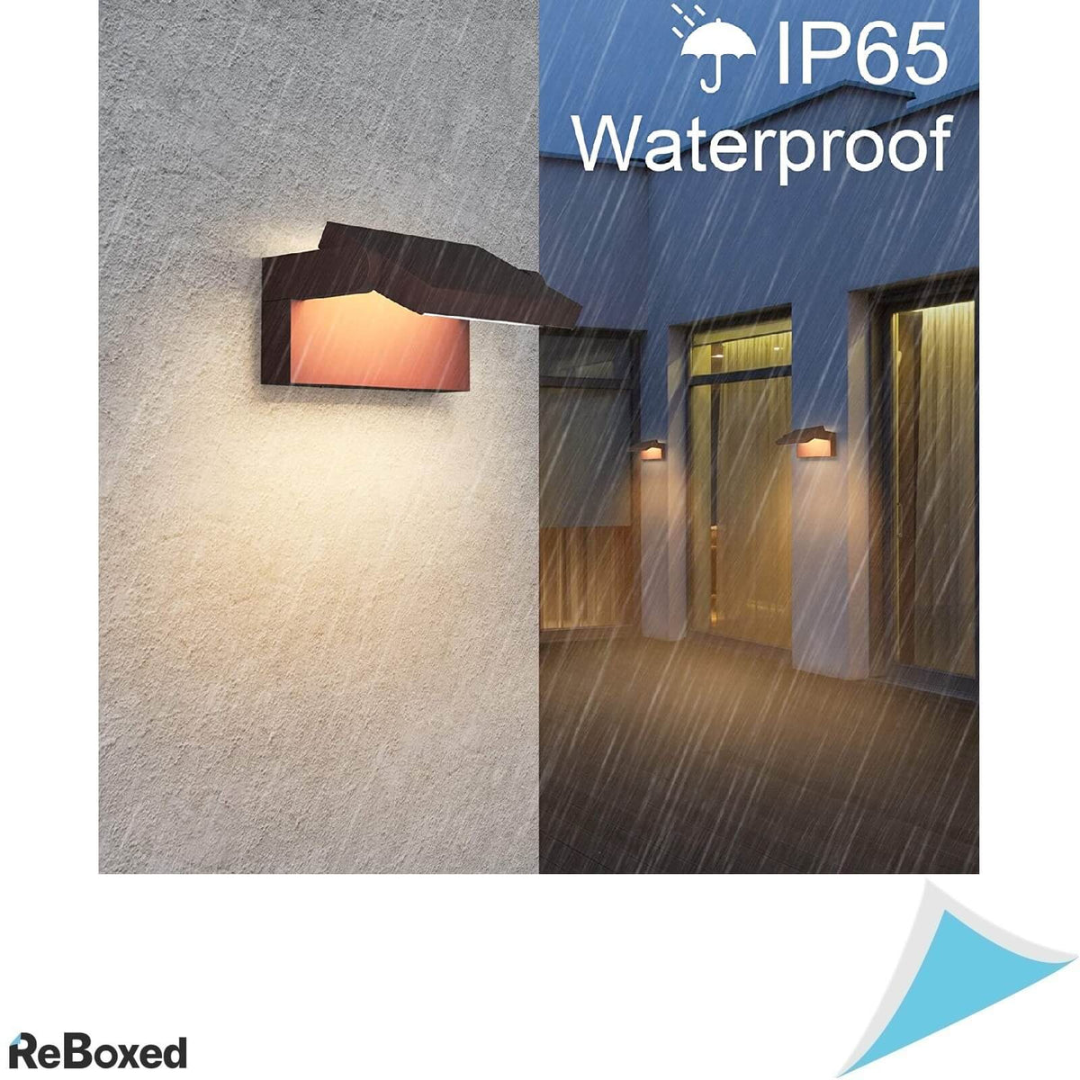 Klighten Lampa LED 24W Perete Reglabila IP65 21x10x16cm Bronze