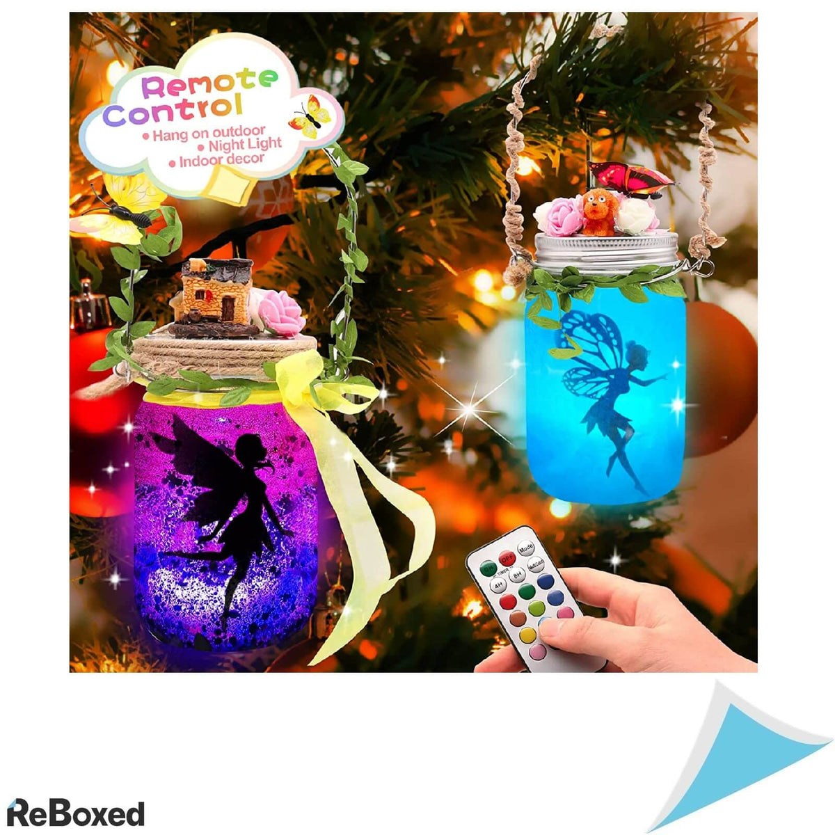 Set Artizanat Craft 2 Lanterne LED Creative Zane Telecomanda